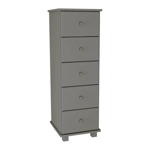 Komoda Drewniana Sosnowa MB 24 Szara
