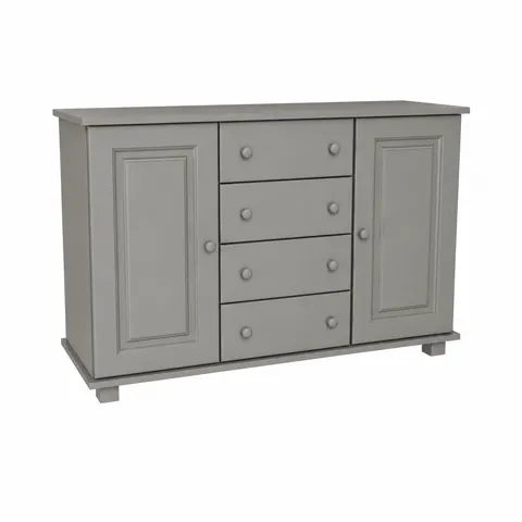 Komoda Drewniana Sosnowa MB 40 Szara