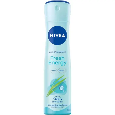 NIVEA Antyperspirant damski w sprayu FRESH ENERGY, 150 ml