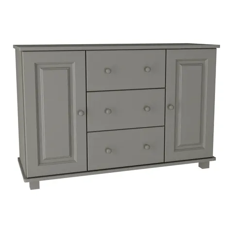 Komoda Drewniana Sosnowa MB 43 Szara