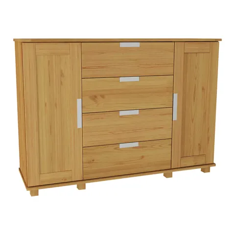 Komoda Drewniana Sosnowa Legna MB 4 120x100 Olcha
