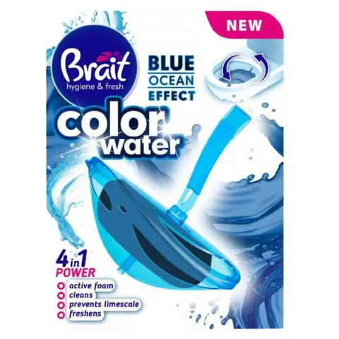 BRAIT HYGIENE & FRESH Zawieszka do toalety BLUE OCEAN EFFECT, 40 g