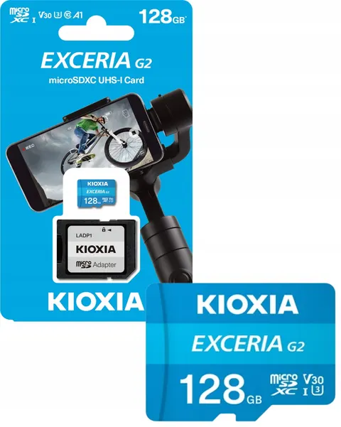 Karta pamięci KIOXIA Exceria G2 microSDXC 128GB