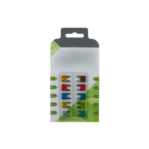 Bezpieczniki samochodowe MINI , 10 szt