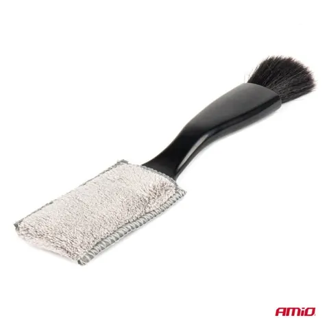 Szczoteczka mikrofibra do zakamarków wnętrza pędzelek auto detailing
