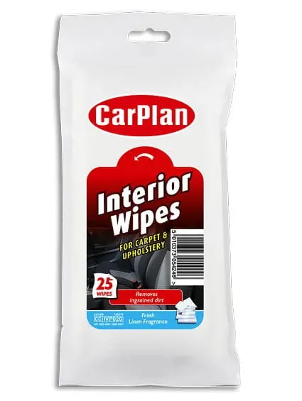 Upholstery Wipes Ściereczki do tapicerki tekstylne