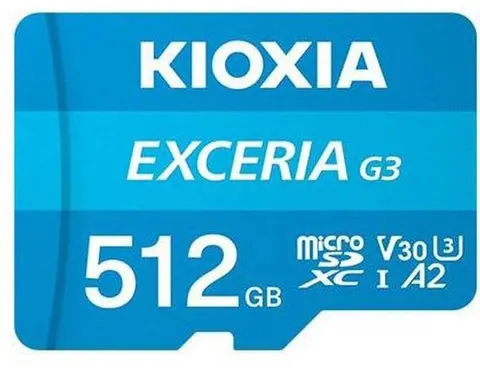 Karta pamięci KIOXIA Exceria G3 microSDXC 512GB