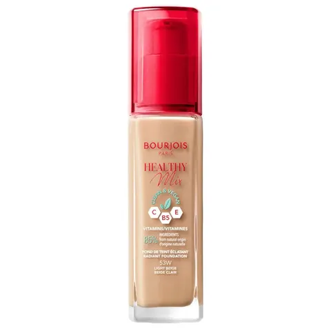 Bourjois Healthy Mix - Podkład rozświetlający - 53W Light Beige 30 ml