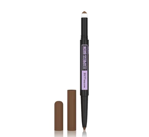 Maybelline Express Brow Satin Duo - Dwustronna kredka do brwi - 02 Medium Brown 0,71 g