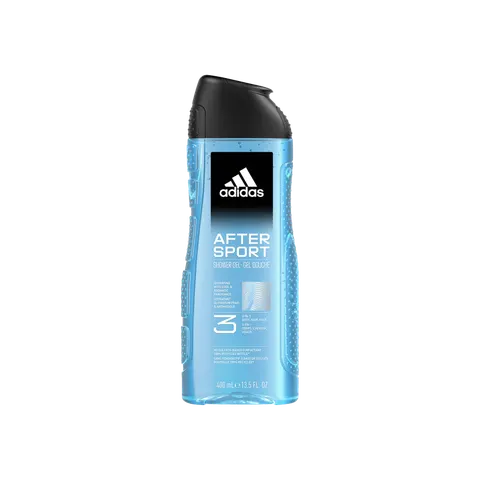 Adidas After Sport - Żel pod prysznic dla mężczyzn - 400 ml