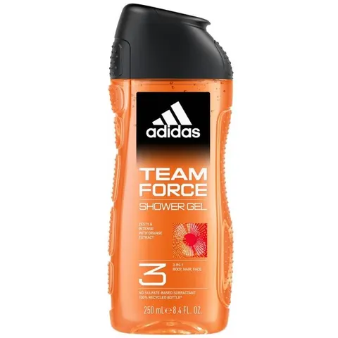 Adidas Team Force - Żel pod prysznic - 250 ml