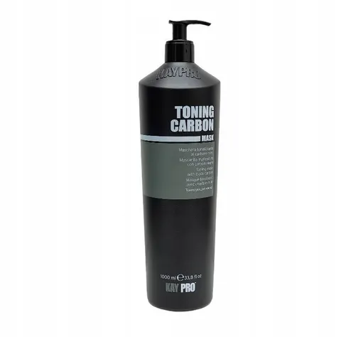 Kaypro Carbon - Tonizująca maska do włosów z węglem - 1000 ml
