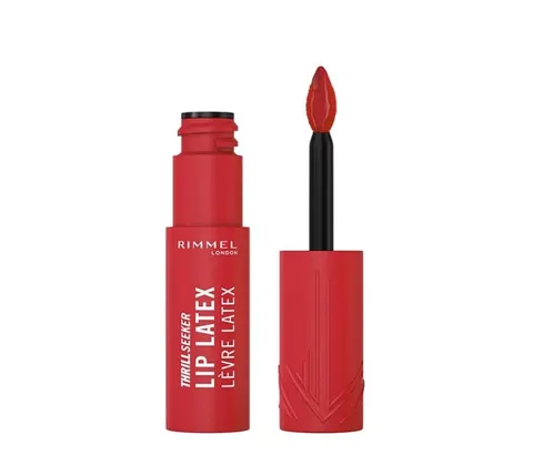 Rimmel Thrill Seeker Lip Latex - Pomadka do Ust - 400 Rimmel Red 6 ml