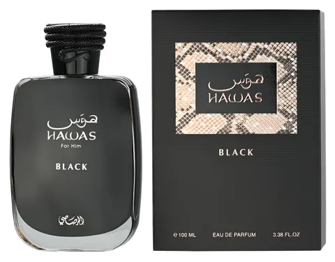 Rasasi Hawas Black - Woda perfumowana dla mężczyzn - 100 ml
