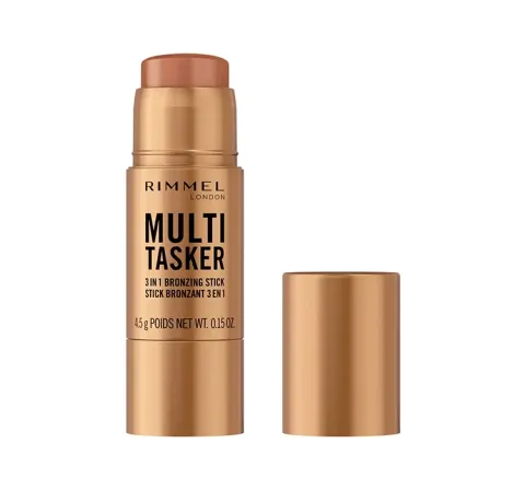 Rimmel Multi Tasker - Rozświetlający bronzer w sztyfcie - 002 Medium 4,5 g