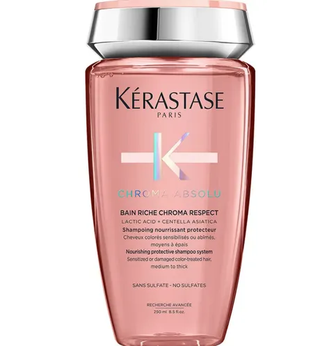 Kérastase Chroma Absolu Bain Riche Chroma Respect - szampon odżywczy do włosów farbowanych 250 ml