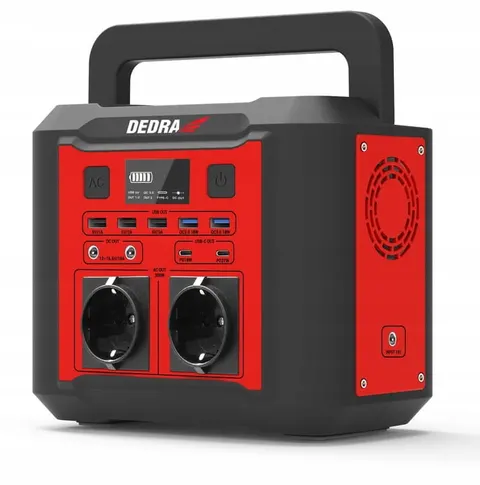 Przenośna stacja zasilania DEDRA DEZS0300 300/500W