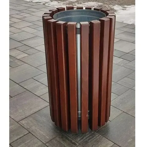 Kosz uliczny okrągły 35 l