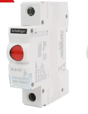Lampka sygnalizacyjna LED SL8 czerwona; A15-SL8-CZ, SCHELINGER