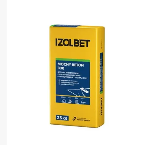 Beton konstrukcyjny B-30 IZOLBET w workach 25 kg