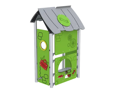 Domek zabawowy mechanik dla dzieci na plac zabaw WS/0145