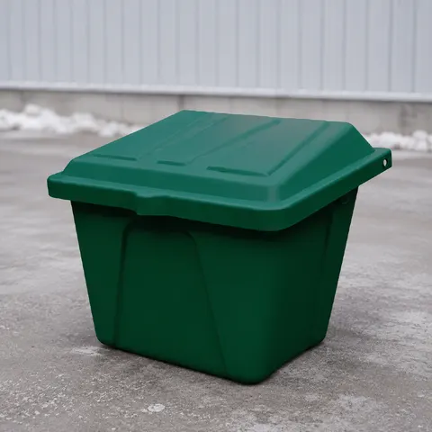 Pojemnik drogowy na sól i piasek 200 l PEHD