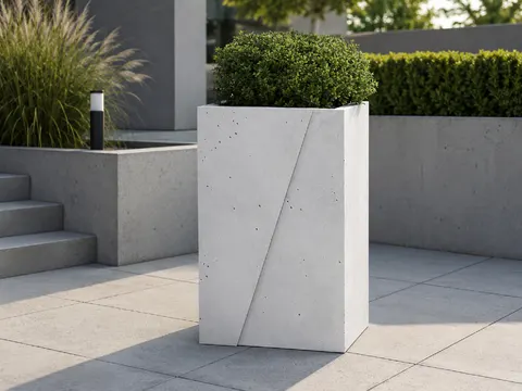 Donica z betonu architektonicznego WISA L Deco 75 cm