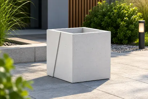 Donica z betonu architektonicznego WISA S Deco 45 cm