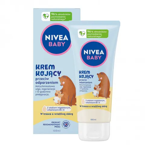 NIVEA BABY Krem przeciw odparzeniom dla dzieci KOJĄCY, 100 ml