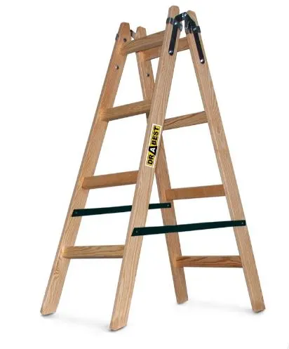 Drabina drewniana Drabest 124cm 2x4