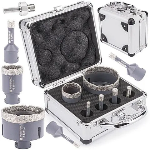 Zestaw otwornic koronek otwornica diamentowa M14 PM-ZOD-6T Powermat