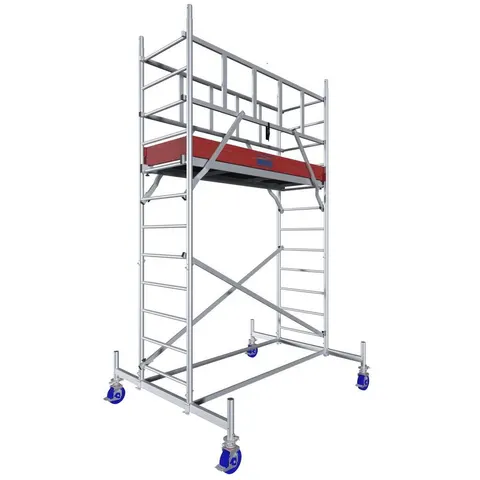 Rusztowanie jezdne Protec System Monto wys. robocza 2.9 - 14.3 m aluminiowe Krause