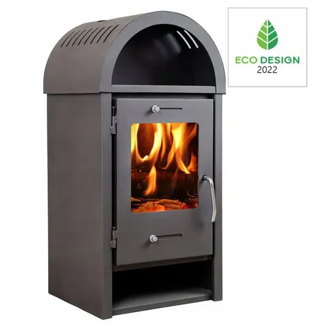 Piec wolnostojący koza kominek 6,8 kW Eco Atlas