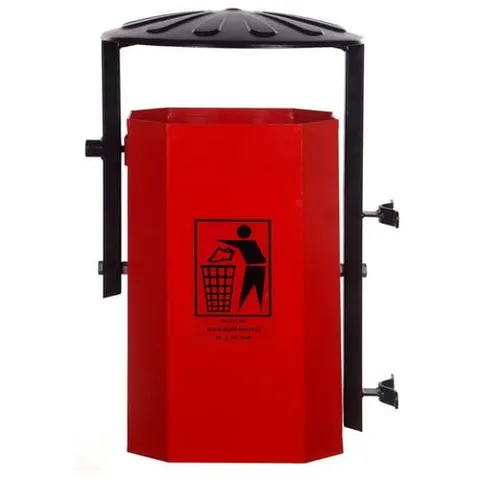 Kosz uliczny zawieszany 35 l Kacper K-2