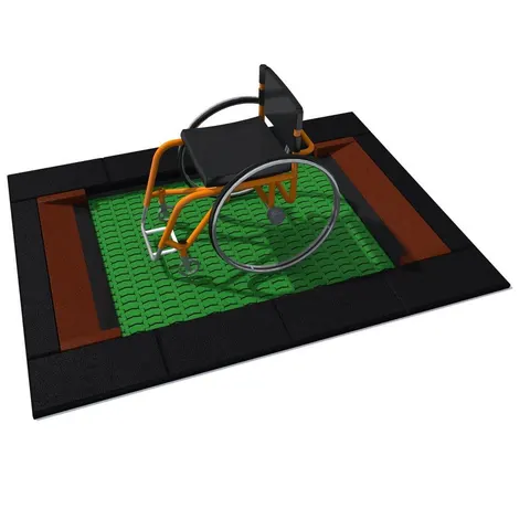 Trampolina integracyna na plac zabaw Orta-I 150 x 200 cm Integrado