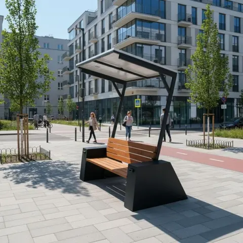Ławka solarna inteligentna Solare Mini II
