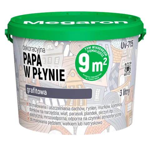 Papa w płynie - renowacja dachów i rynien 3l Megaron