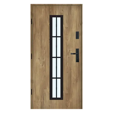 Drzwi zewnętrze metalowe 75 PLUS KMT LOFT
