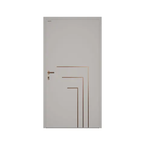 Drzwi zewnętrzne aluminiowe CREO - wzór 601 Wiśniowski