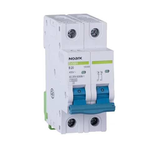 Wyłącznik nadprądowy 2P D 40A 10kA, Ex9BH 2P D40; 100492, NOARK ELECTRIC