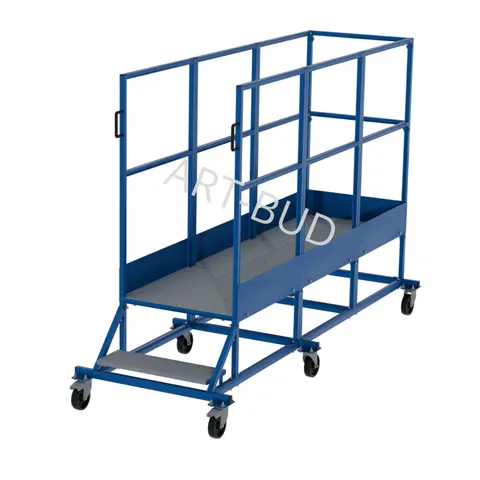 Podest jezdny platforma jezdna drabina 1+1 0,5m LONG 2100mm