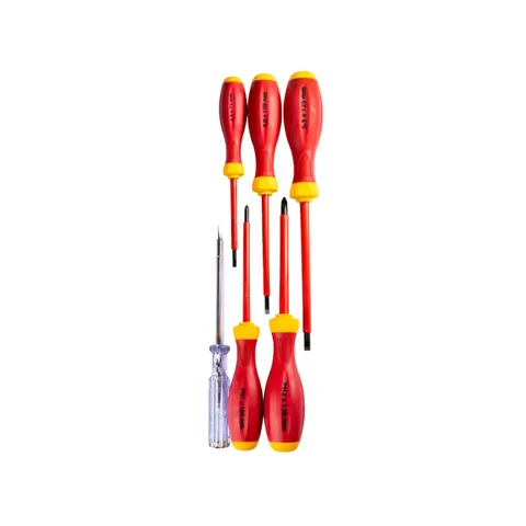 Komplet wkrętaków izolowanych 1000V VDE 6szt; MN-11-070, MODECO EXPERT