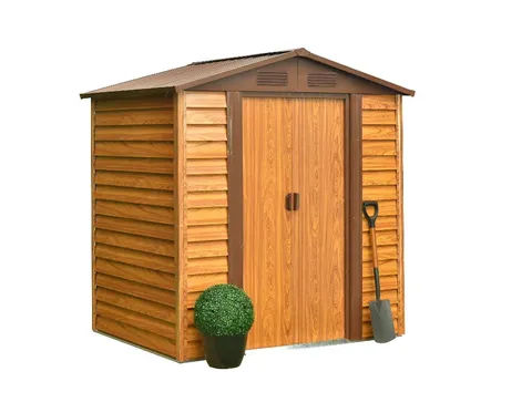 Domek metalowy ogrodowy Maxtore Wood 65