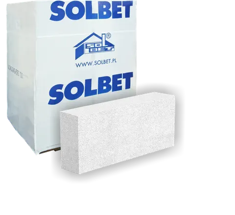 Beton komórkowy SOLBET OPTIMAL 600 wymiar 180x240x590