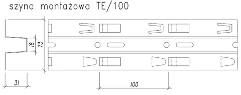 Sufit listwowy SIGMA konstrukcja nośna