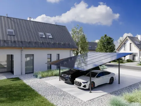 Carport fotowoltaiczny Standard - 1 lub 2 stanowiska