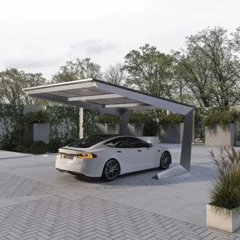 Carport fotowoltaiczny Model D
