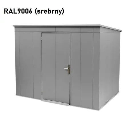 Boks narzędziowy metalowy 2,86 x 1,86 m