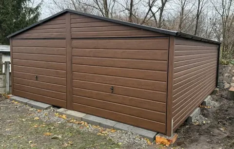 Garaż 6x5 m dwuspadowy