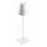 Lampka stołowa FIZZI, LED, 2,5W, 200lm, 5 VDC, 1A, 4000K, bateria 4000mAh, biała